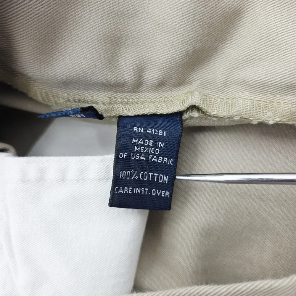 VTG Polo Ralph Lauren Hammond Pants Men 40X32 (Fit 38X31.5) Beige Pleated Cuffed